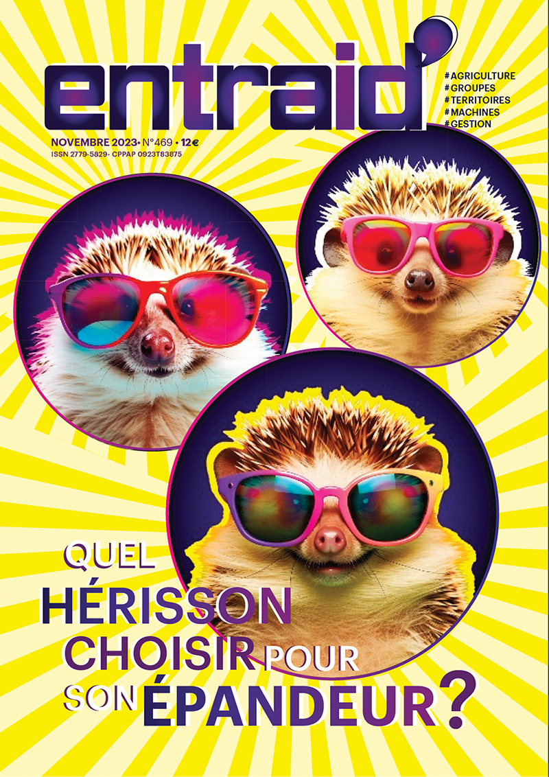 couverture magazine entraid novembre 2023