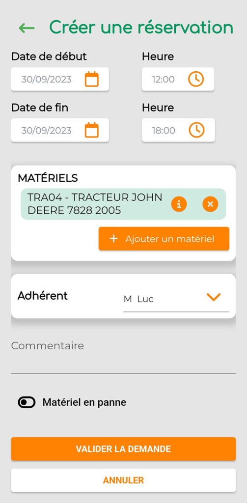 myCuma Planning et Travaux application_2